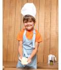 PARIS KID (APRON) UNISEX BLANCO. WKPARISKB