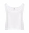 CAMISETA CROP TIRANTES IBIZA BLANCA. TSULIBIZAB