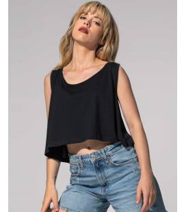 CAMISETA CROP TIRANTES IBIZA. TSULIBIZA