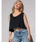 CAMISETA CROP TIRANTES IBIZA. TSULIBIZA