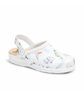 Zueco Dian Pisa Estampado