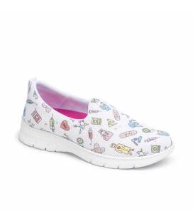 Zapatilla. Dian Valencia Estampado
