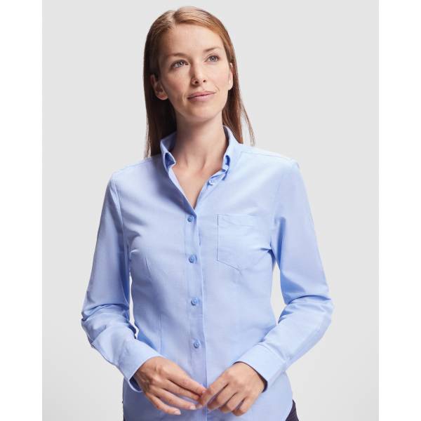 Camisa Oxford Woman. Roly 5068