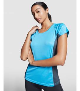 Camiseta Técnica Dos Colores SHANGHAI WOMAN. Roly 6648