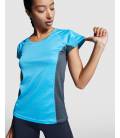 Camiseta Técnica Combinada Shanghai Woman. Roly 6648