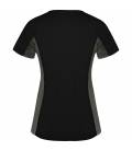 Camiseta Técnica Combinada Shanghai Woman. Roly 6648