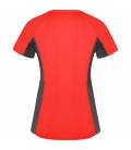 Camiseta Técnica Combinada Shanghai Woman. Roly 6648