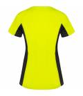 Camiseta Técnica Combinada Shanghai Woman. Roly 6648