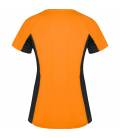Camiseta Técnica Combinada Shanghai Woman. Roly 6648