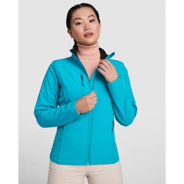 Chaqueta SoftShell Mujer NEBRASKA WOMAN. Roly 6437