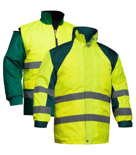 Parka Alta Visibilidad Prima Raptor 3 en 1 Combi