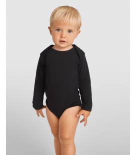 Body Manga Larga Bebé Unisex. Roly 7202 Honey