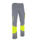 Pantalón elástico multibolsillos Alta Visibilidad Prima Step