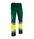 Pantalón elástico multibolsillos Alta Visibilidad Prima Step