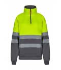 Sudadera Bicolor Cremallera Av Velilla 305701