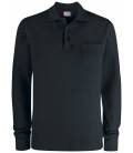 Basic Polo Pocket L/S UNISEX New Wave. NW-028235