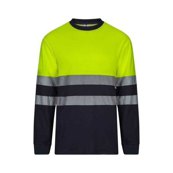 Camiseta Algodón Bicolor Ml Av Velilla 305615