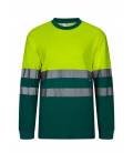 Camiseta Algodón Bicolor Ml Av Velilla 305615