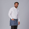 DELANTAL CORTO BOLSILLO CARTERA SARGA RECICLADA 35X67 CM GARYS
