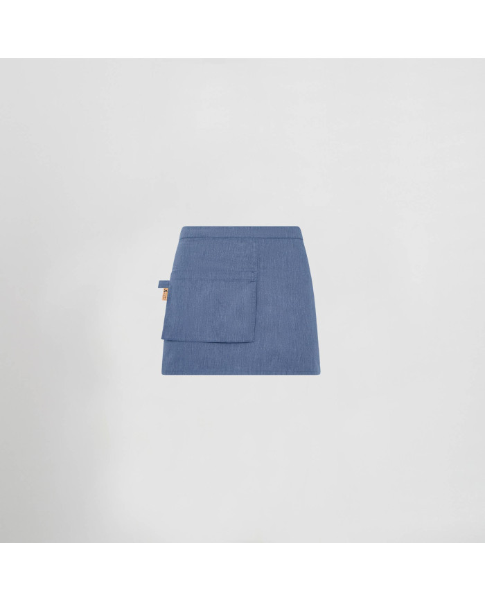 DELANTAL CORTO BOLSILLO CARTERA SARGA RECICLADA 35X67 CM GARYS