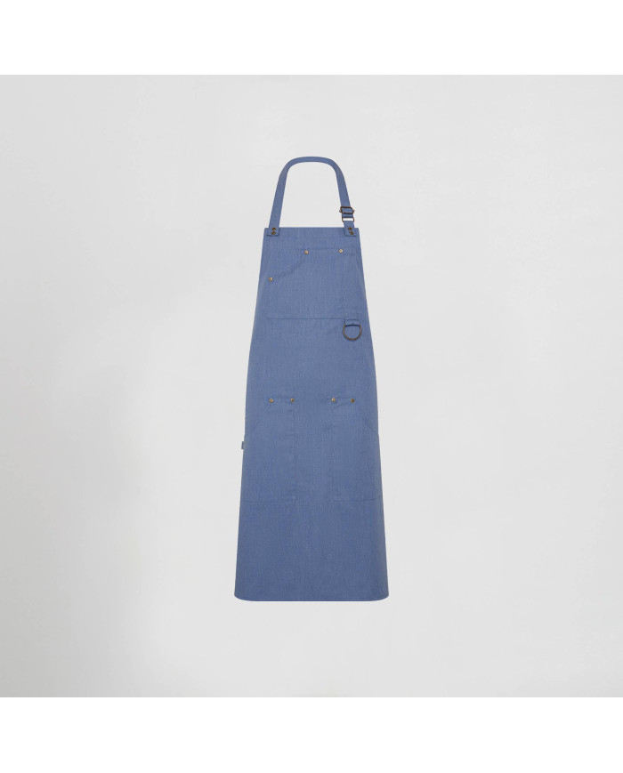 DELANTAL PETO REMACHES SARGA RECICLADA 86X74 CM GARYS