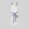 DELANTAL PETO CINTA RAYAS 88X74 CM GARYS
