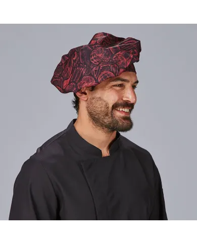 GORRO GRAN CHEF VELCRO ESTAMPADO GARYS