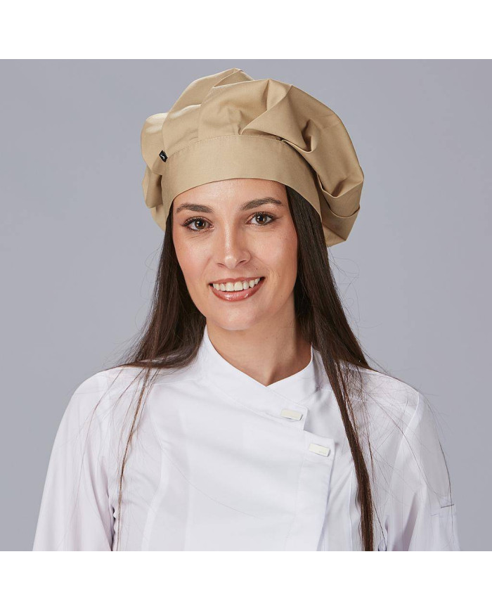 GORRO GRAN CHEF VELCRO SARGA POLIESTER GARYS