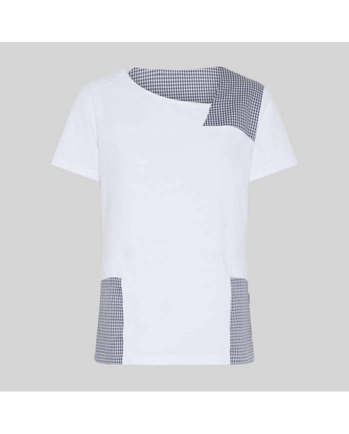 BLUSA MUJER CERRADA COMBI NAVAS GARYS