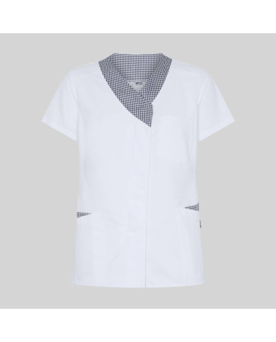 BLUSA MUJER ABIERTA COMBI PEÃA GARYS