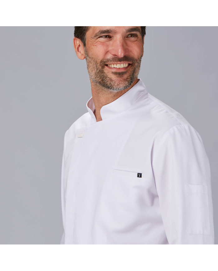 CHAQUETA COCINA UNISEX ANTIMANCHAS MOLINA GARYS