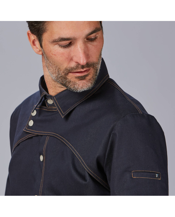 CHAQUETA COCINA HOMBRE PRIETO GARYS