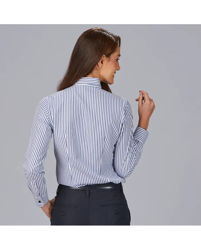 CAMISA MUJER RAYAS BICOLOR SIMONETTA GARYS