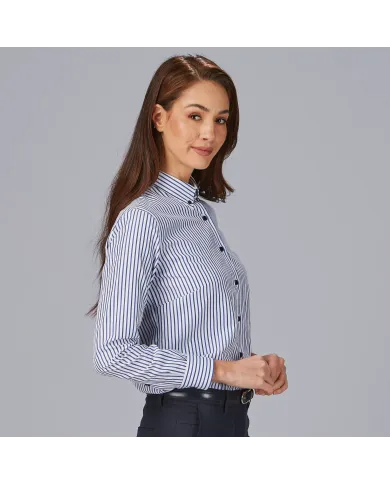 CAMISA MUJER RAYAS BICOLOR SIMONETTA GARYS