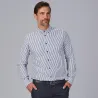 CAMISA HOMBRE RAYAS BICOLOR SLIM FIT ALESSANDRO GARYS
