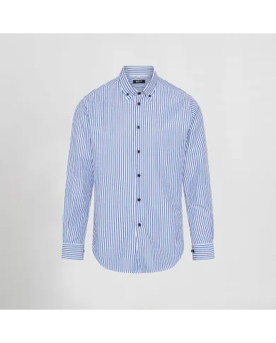 CAMISA HOMBRE RAYAS BICOLOR SLIM FIT ALESSANDRO GARYS