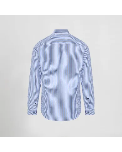 CAMISA HOMBRE RAYAS BICOLOR SLIM FIT ALESSANDRO GARYS