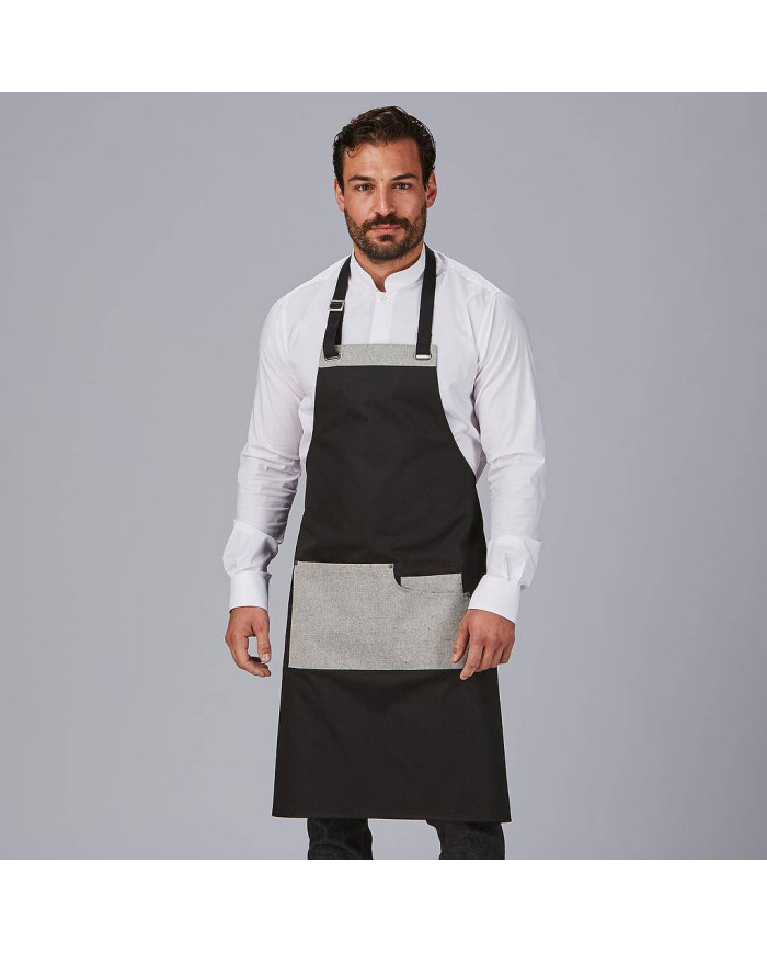 DELANTAL PETO BICOLOR 88X74 CM GARYS