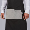 DELANTAL PETO BICOLOR 88X74 CM GARYS