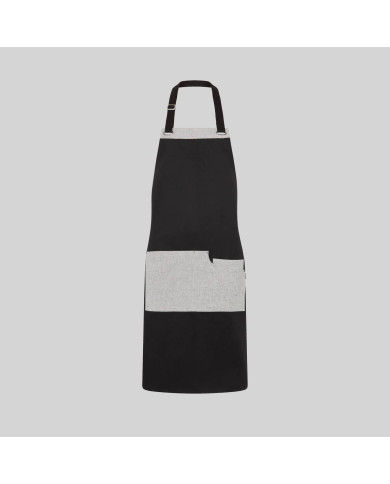 DELANTAL PETO BICOLOR 88X74 CM GARYS