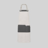 DELANTAL PETO BICOLOR 88X74 CM GARYS