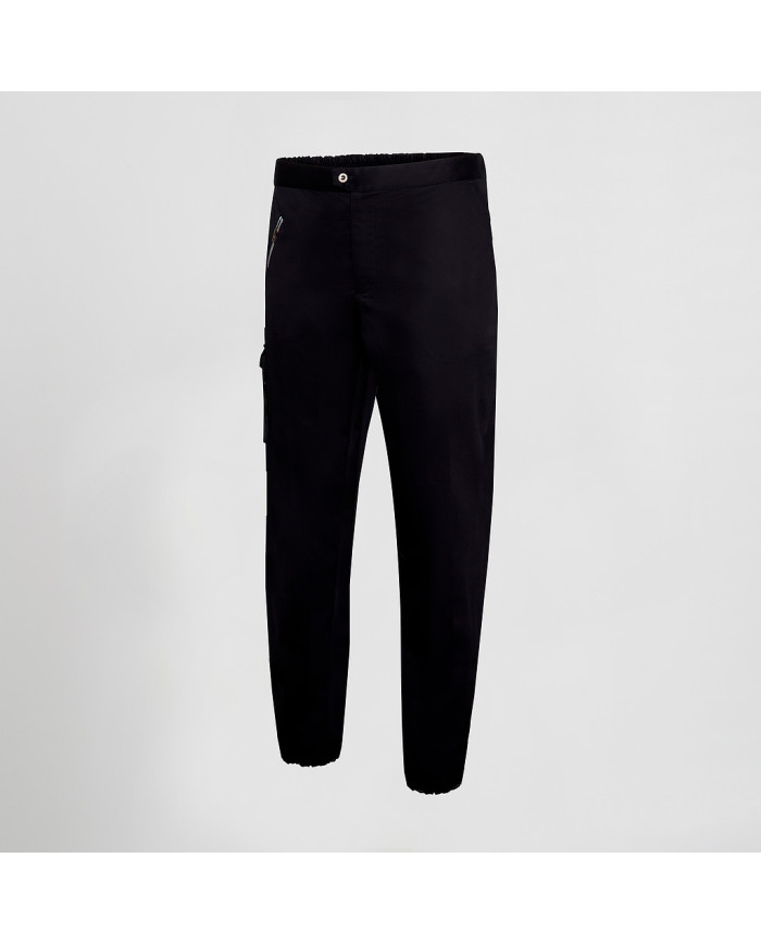 PANTALON UNISEX CREMALLERA SATEN ALGODON GARYS