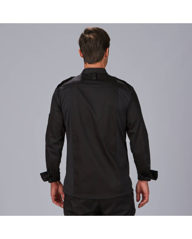 CHAQUETA COCINA HOMBRE SATEN ALGODON CUETO GARYS