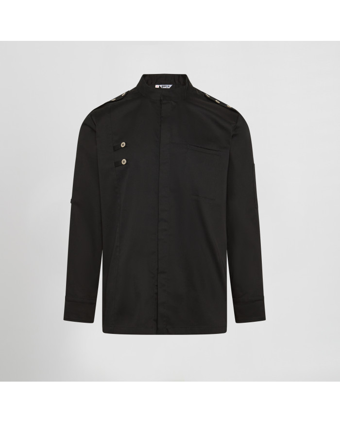 CHAQUETA COCINA HOMBRE SATEN ALGODON CUETO GARYS