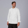 CHAQUETA COCINA HOMBRE SATEN ALGODON CUETO GARYS