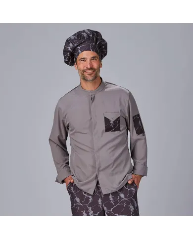 CHAQUETA COCINA UNISEX COMBI CANALE RAYO GARYS