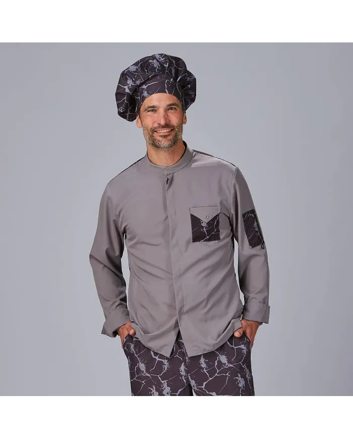 CHAQUETA COCINA UNISEX COMBI CANALE RAYO GARYS