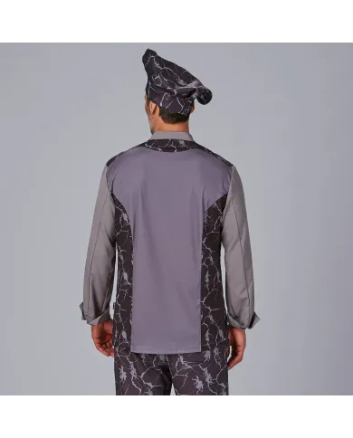 CHAQUETA COCINA UNISEX COMBI CANALE RAYO GARYS