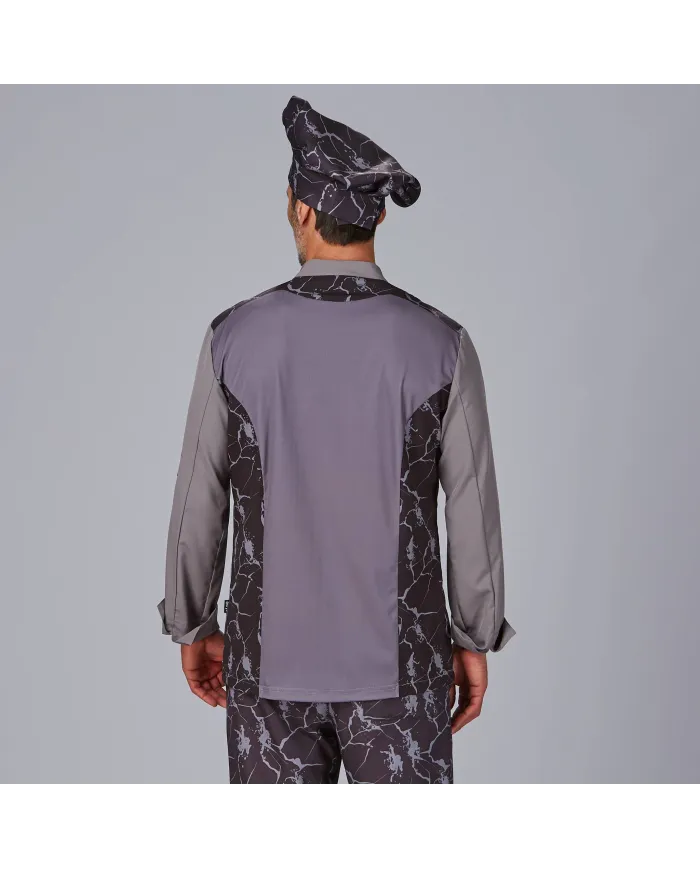 CHAQUETA COCINA UNISEX COMBI CANALE RAYO GARYS