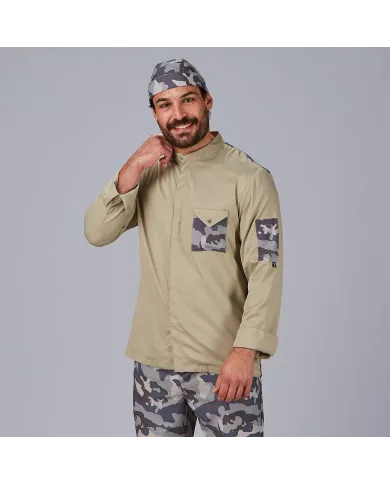 CHAQUETA COCINA UNISEX COMBI CANALE TACTICO GARYS